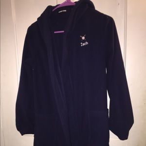 Robe size 12 personalized “Zach”